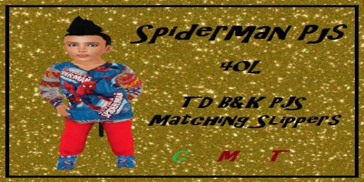 2OAK Spiderman PJS