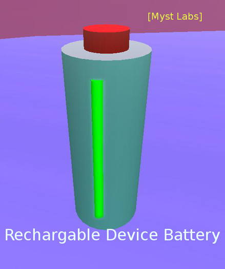[Myst Labs] Rechargable Battery 1.1