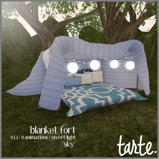 tarte. blanket fort (sky)