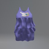 Sea Easter Bunny Mesh Ruffle Dress box