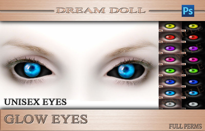 *DD* Glow Eyes Templete