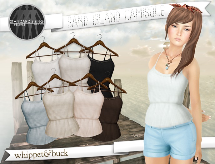Whippet & Buck - Sand Island Camisole DEMO