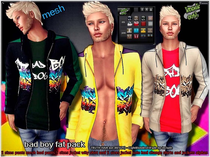 ..::knockout..::BAD BOY FAT PACK MEN PROMO LIMITED TIME
