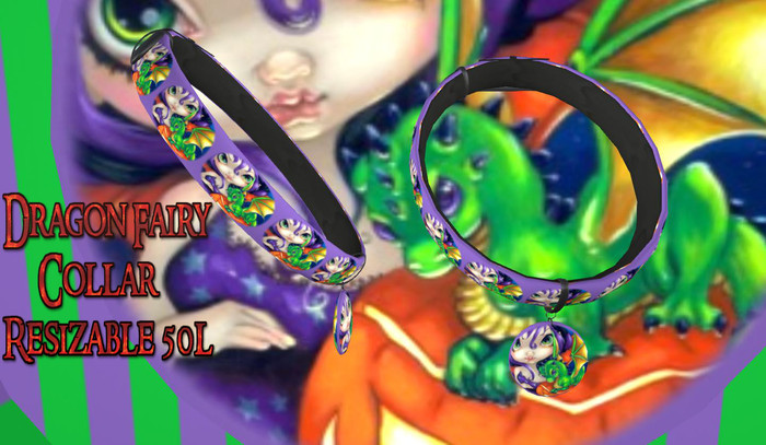 Dragon Fairy Collar By Dog Paws (BOXED)
