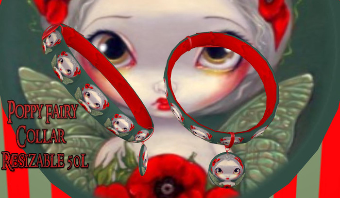 Poppy Fairy Collar By Dog Paws (BOXED)