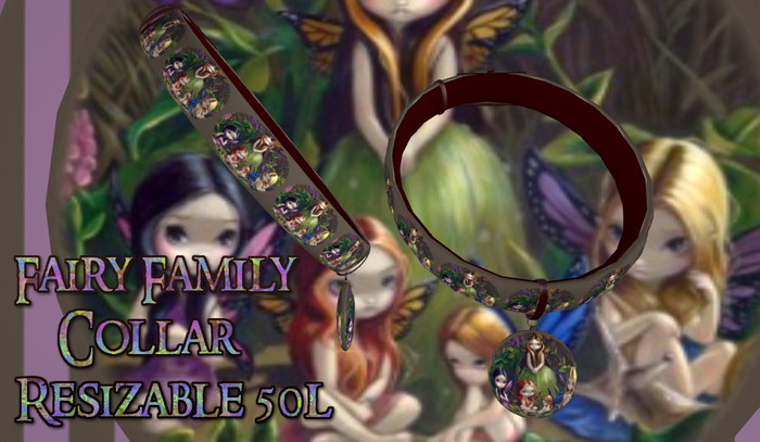 Fairy Family Collar By Dog Paws (BOXED)