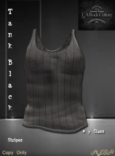 Tank Black Stripes