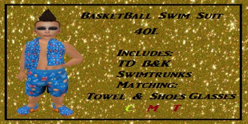 Basketball Swim Suit