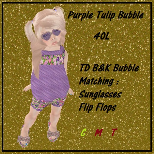 2OAK Purple Tulip Bubble