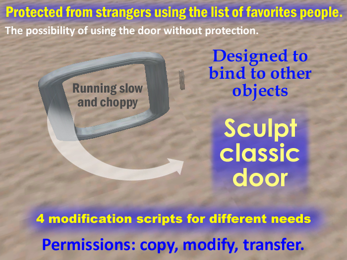 Doors with scripts_2_sculpt_classic