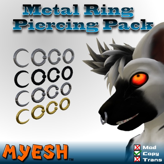 [MYESH] Ring Metals Pack