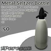 %MetalSeltzerBottle (Black) DeliveryBox
