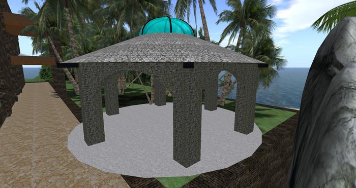 A&R Gazebo Medieval Lrg