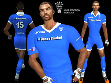OUTFIT AZUL CLUB ATLETICO HURACAN ( ARGENTINA)