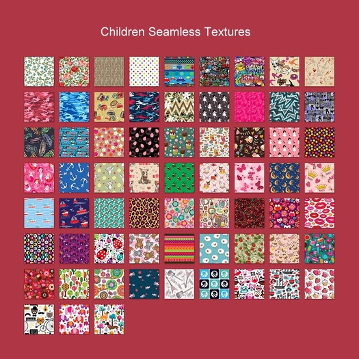 <JT> Children Seamless Textures .