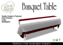 Banquet Table v1!!  (Promo Price) Copy!!