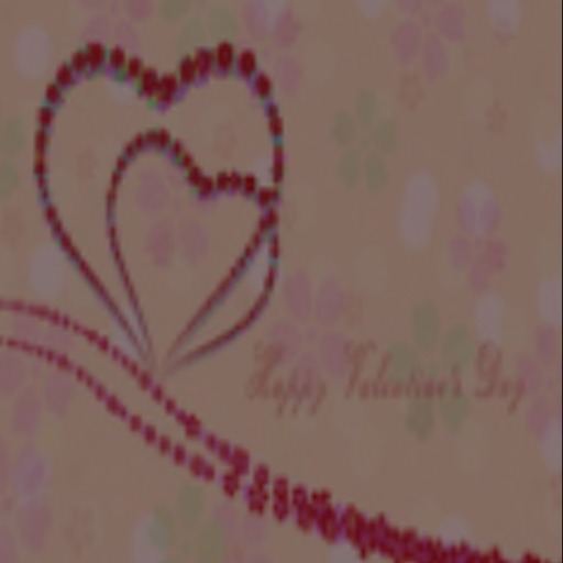Valentine hearts texture