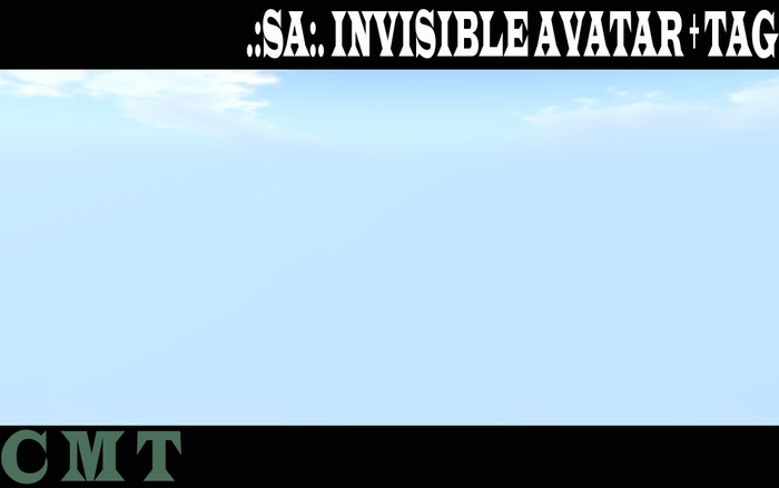 .:SA:. INVISIBLE AVATAR + TAG