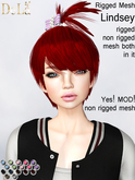 =DeLa*= Mesh Hair "Lindsey" Colors