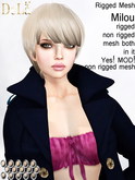 =DeLa*= Mesh Hair "Milou" Blondes