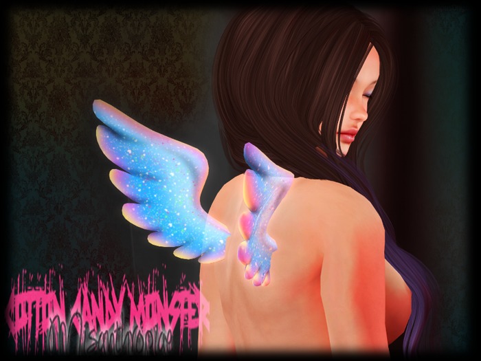 {C.C.M.} I'm Your Angel Crystal Wings - Blue