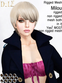 =DeLa*= Mesh Hair "Milou" Browns