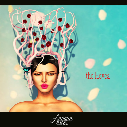 ~ANGGUN~ Hevea HeadSet Rose Hope