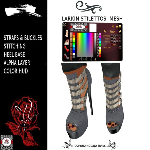 LARKIN STILETTOS MESH