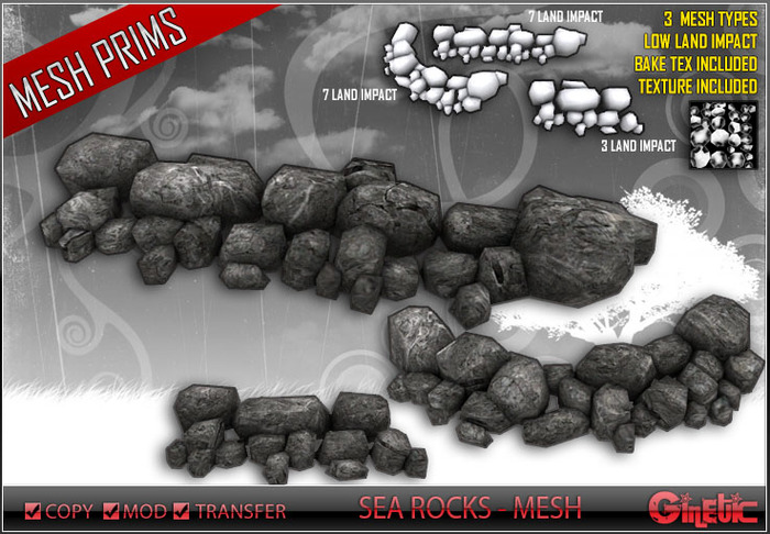 [G] Sea Rocks - Mesh 