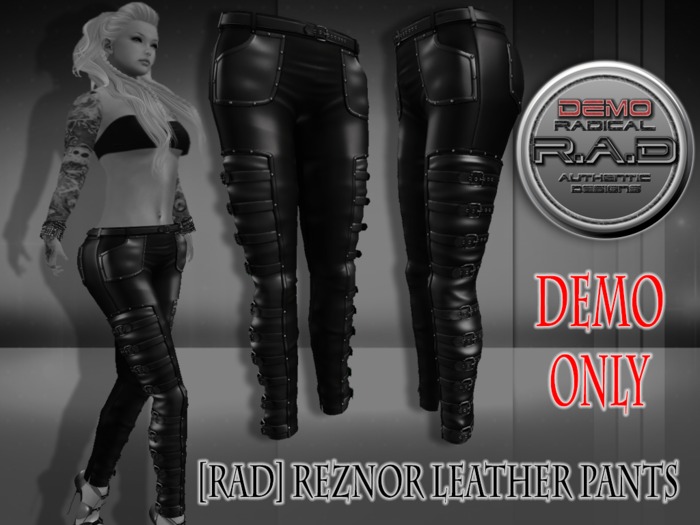 [RAD] DEMO_Reznor Leather Pants