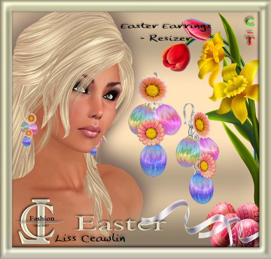.:LC:. Easter Earrings [boxed]