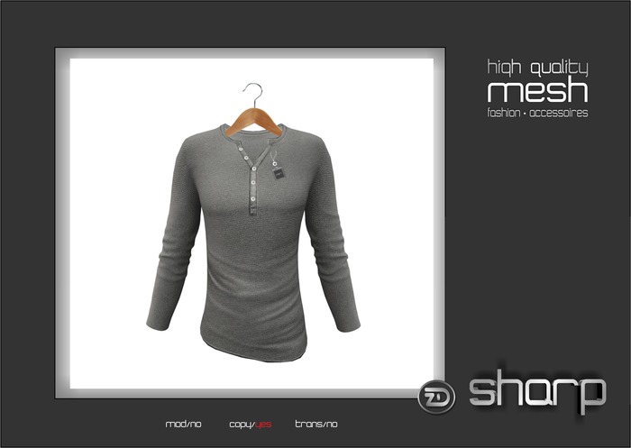 sharp by [ZD] - MESH - "Harrison" Longsleeve