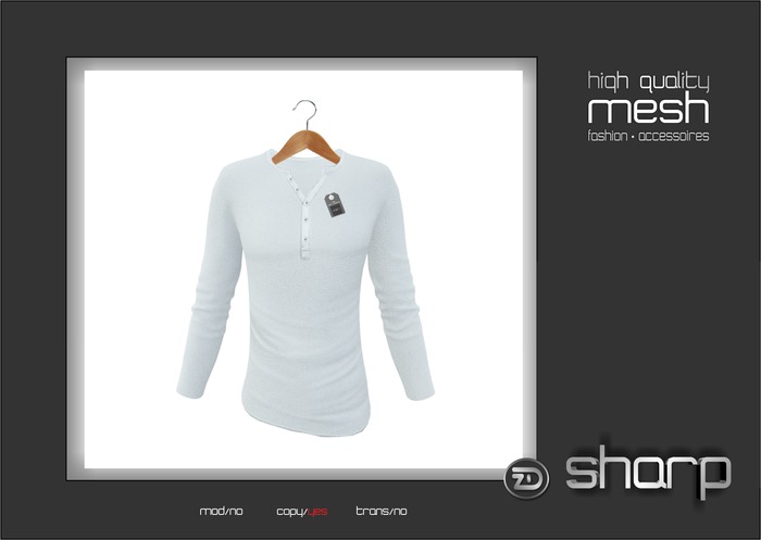 sharp by [ZD] - MESH - "Harrison" Longsleeve