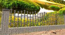 Texture forged fence145s