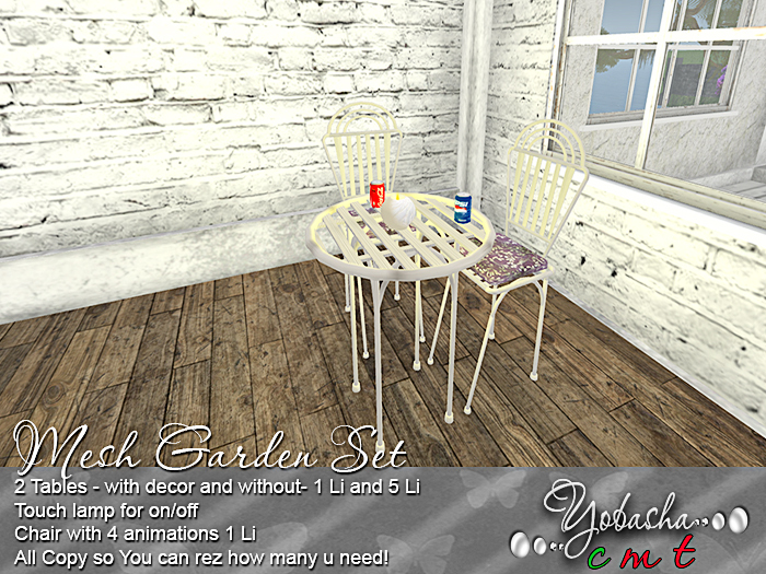 -Yobasha- Garden Set