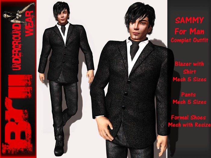 **SAMMY COMPLET OUTFIT** Brii Underground Wear **
