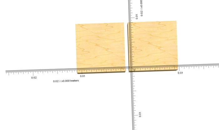 Glass Crosshair Reticule