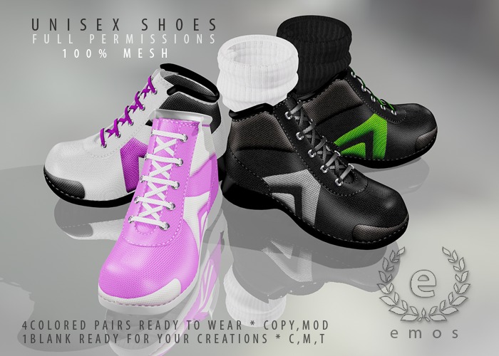 DEMO - EMOS - N-SHOES MESH UNISEX