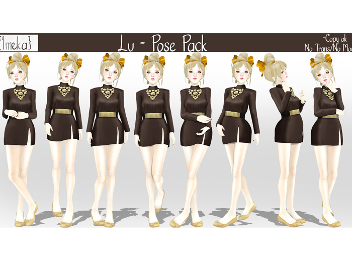 {Imeka~}Lu- Pose Pack