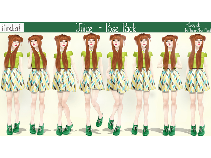 {Imeka} Juice - Pose Pack