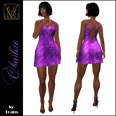 JCD Charlize Red Mesh Mini Dress (bagged)