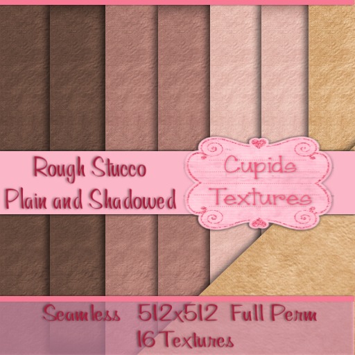 *Cupids Textures * 16 ROUGH STUCCO