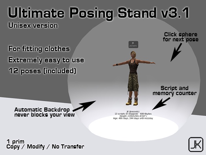 JK Posing Sphere - boxed