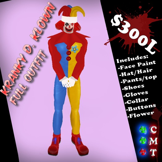 *OUTBREAK!* Kranky Klown Costume