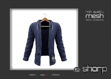 sharp by [ZD] - MESH - "Alex" Open Hoodie