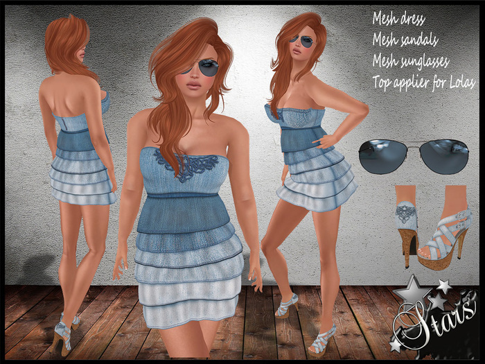 *Stars*Fashion* Ally, Jeans outfit with Lolas Tango, sandals, dress & more!