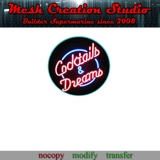 Neonsign Cocktail Dreams