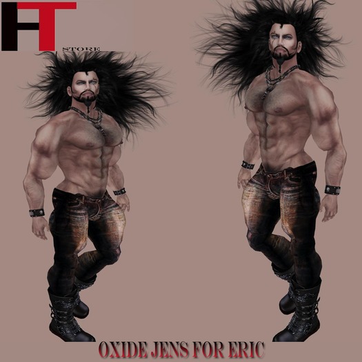 Eric(H-T) OXIDE  JEANS  FOR BOOTS