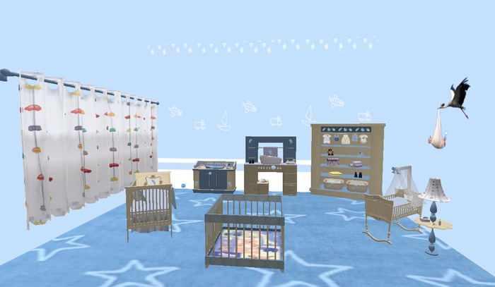 Bedroom - My Baby Boy - Partial Mesh