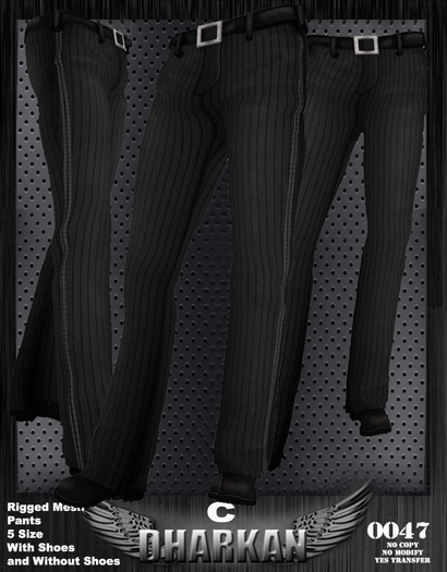 Dharkan - 0047 Leather Pants